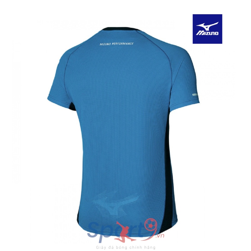 MIZUNO ÁO T-SHIRT NAM THỂ THAO MIZUNO XANH NAVY